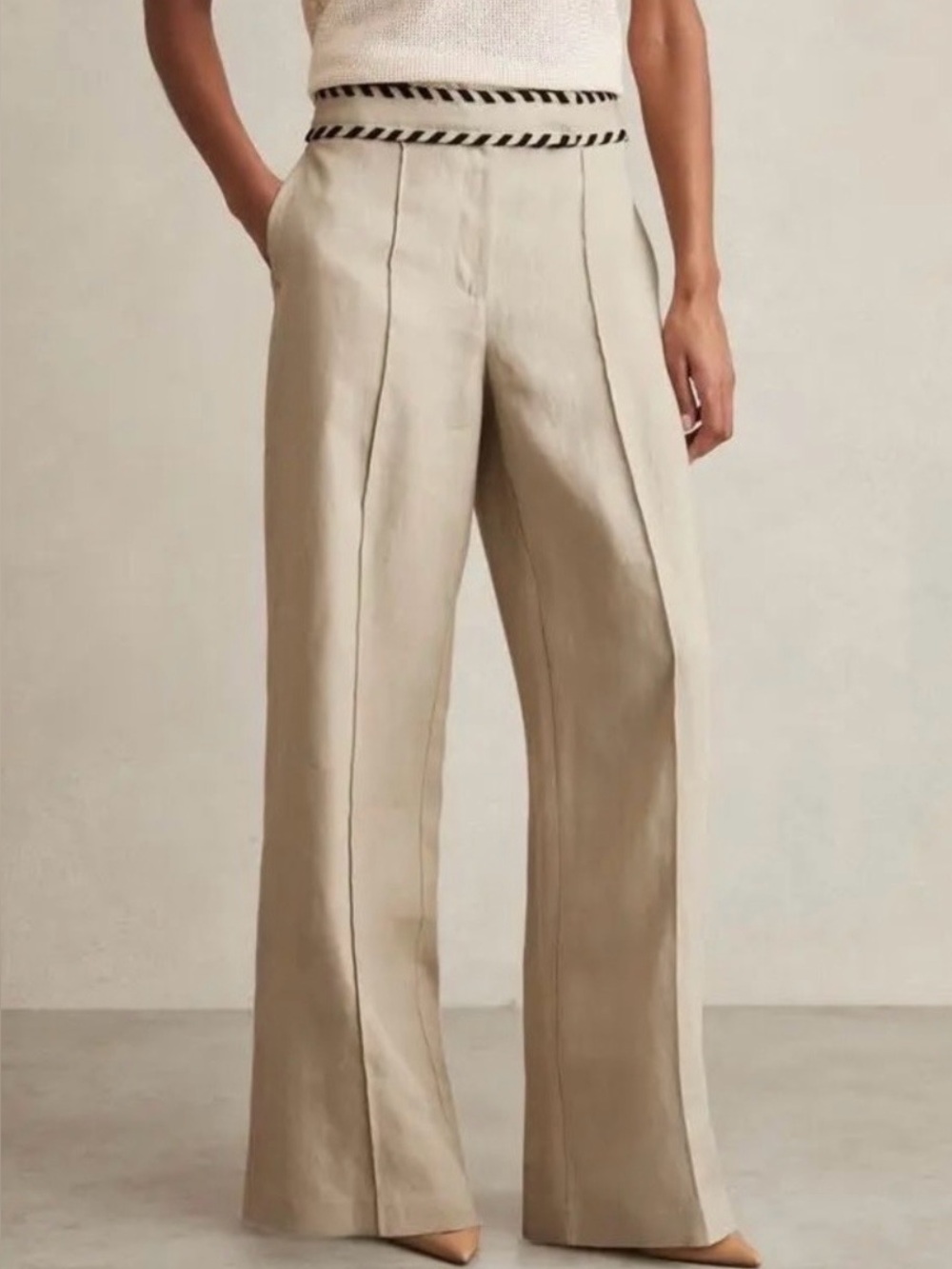 Reiss Linen Pants